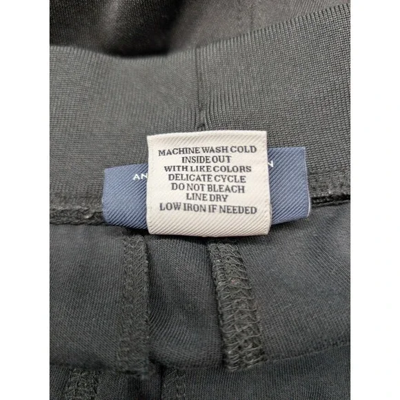 Psycho Bunny Joggers Striped Sweatpants Men's size Small Black Pockets - Picture 10 of 10